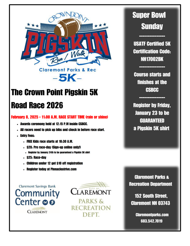 Crownpoint Pigskin 5K